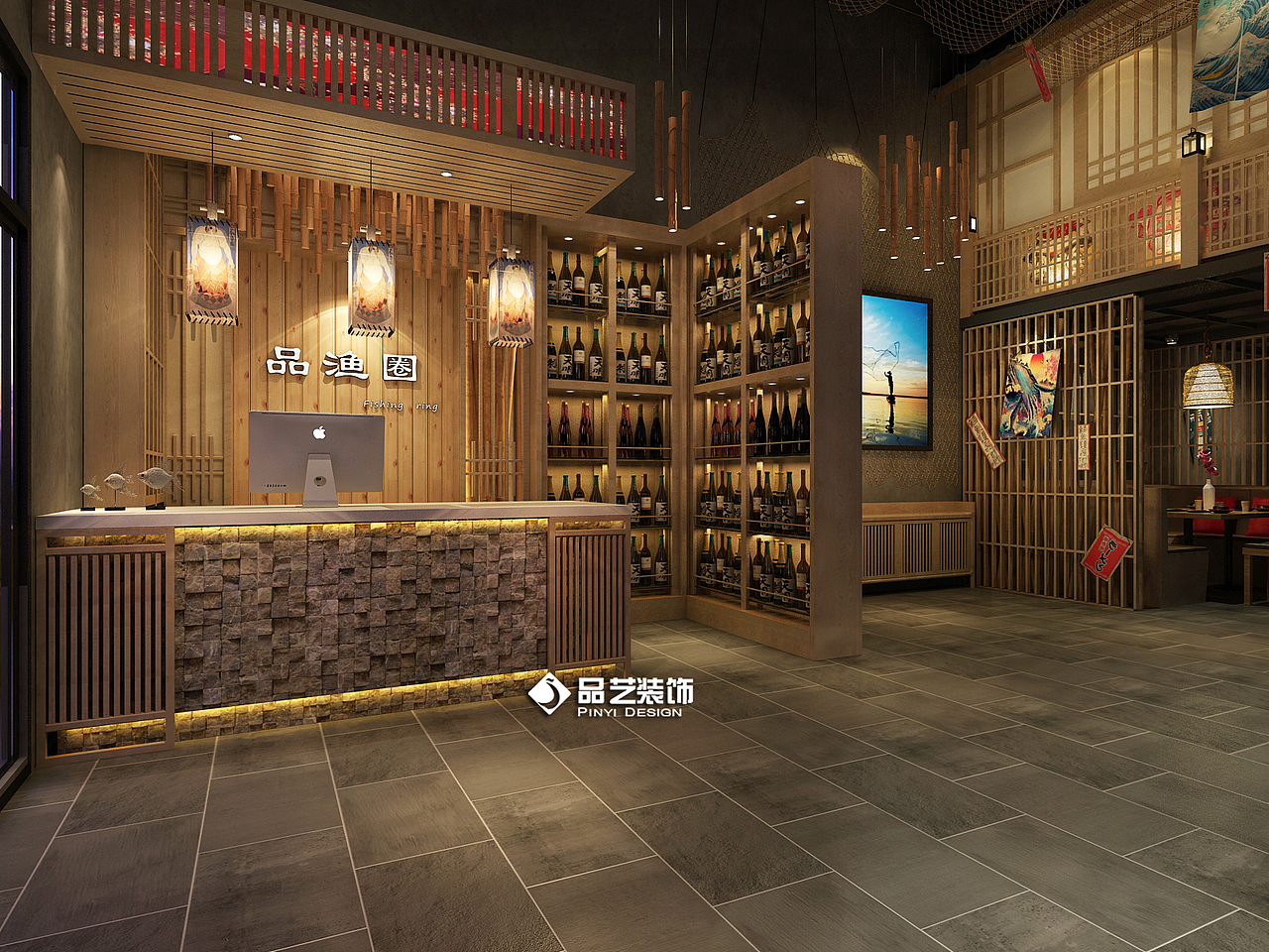 日式餐厅日本料理刺身店装修设计