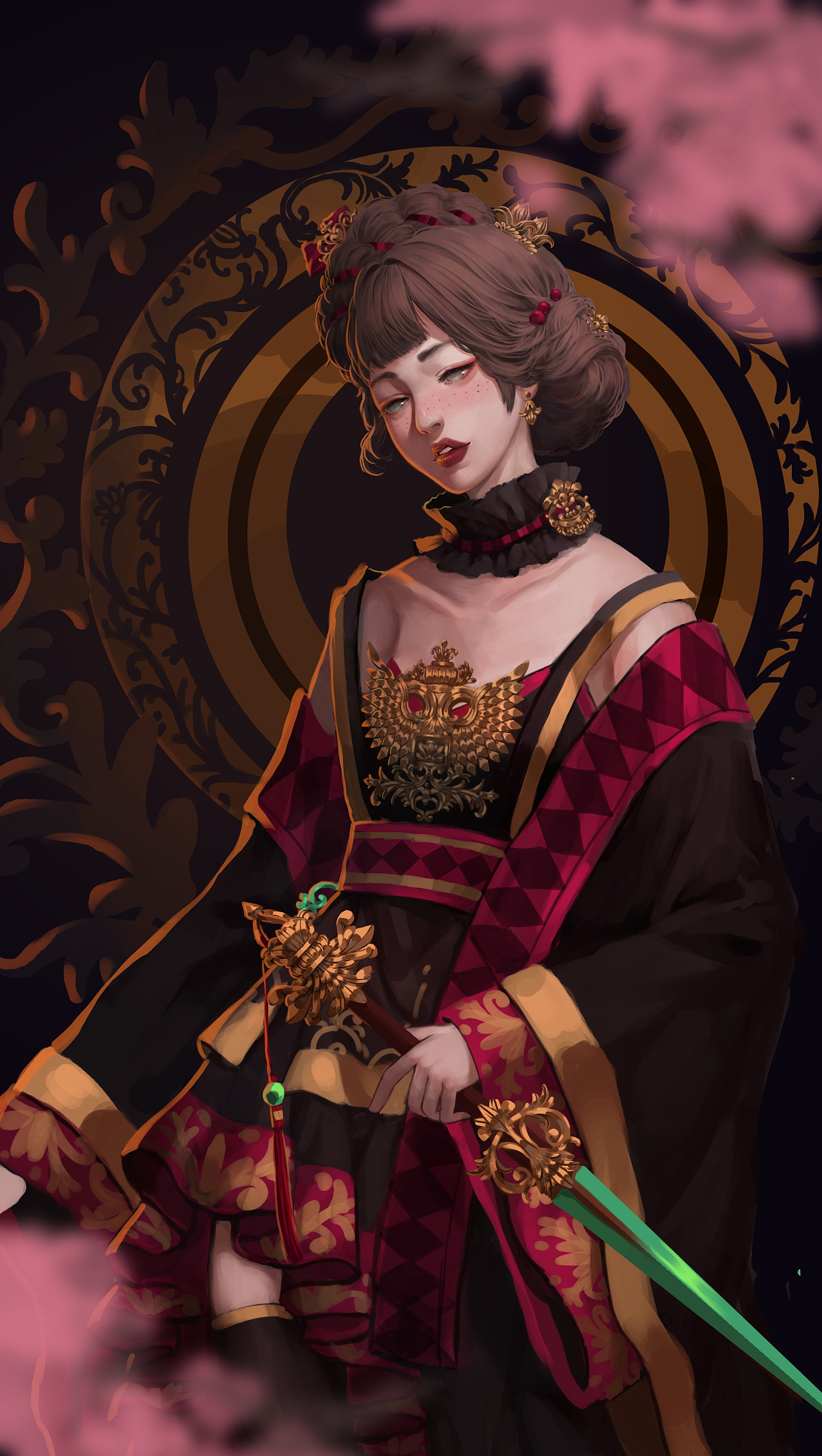 厚涂插画人物练习