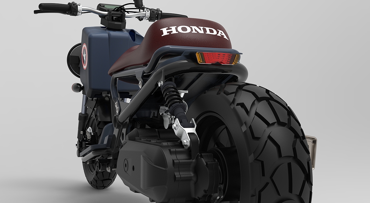 騎上我心愛的小摩托（圖ZMTkxNzIzMDUy） - 交通工具 - 站酷設(shè)計師漫客公社原創(chuàng)素材 - 站酷ZCOOL