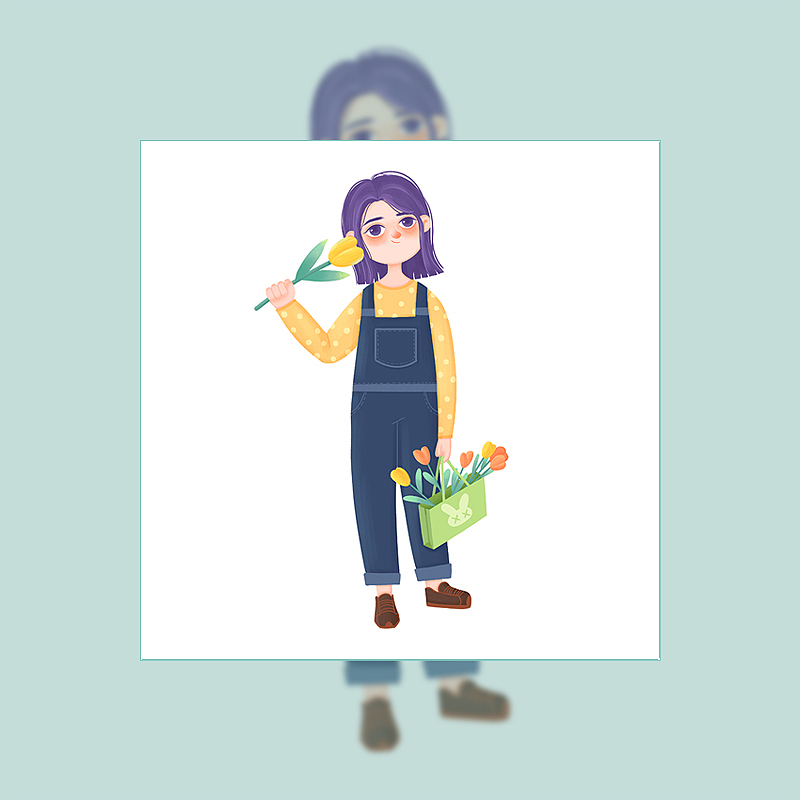 轻质感人物小插画（图ZMjc5NjkxNjMy） - 商业插画 - 站酷设计师董搞搞原创素材 - 站酷ZCOOL