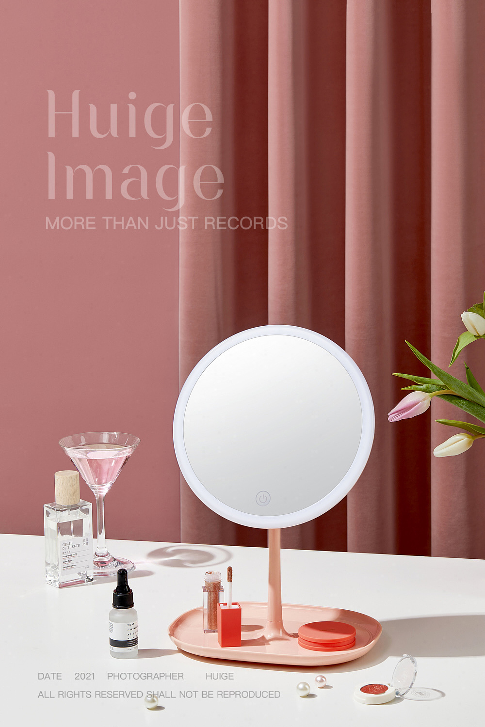 化妆镜电商产品拍摄