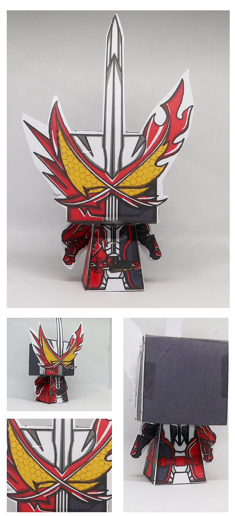 假面骑士纸模