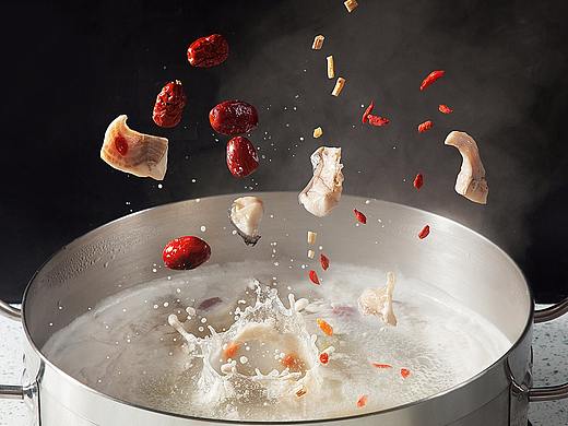 武汉美食摄影/马家斑鱼，火锅摄影