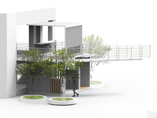 龙南佳苑综合性小站设计