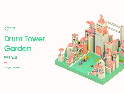 钟楼花园（个人主页-ZMjU5NTY3NDQ=） - 场景 - 站酷设计师请叫我二狗子原创素材 - 站酷ZCOOL