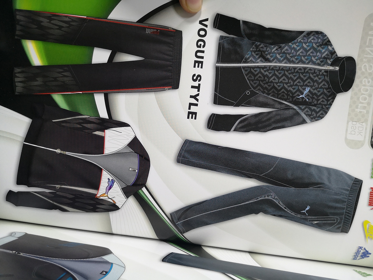 运动休闲服装（外套）（图ZMTQ1OTc3MDMy） - 休闲/流行服饰 - 站酷设计师俏咔咔原创素材 - 站酷ZCOOL