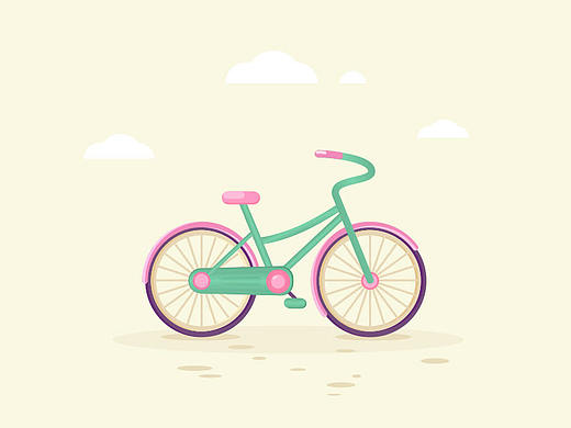 自行车动效（个人主页-ZMzM3Mjk1MTY=） - 动效设计 - 站酷设计师酷娃灰灰原创素材 - 站酷ZCOOL