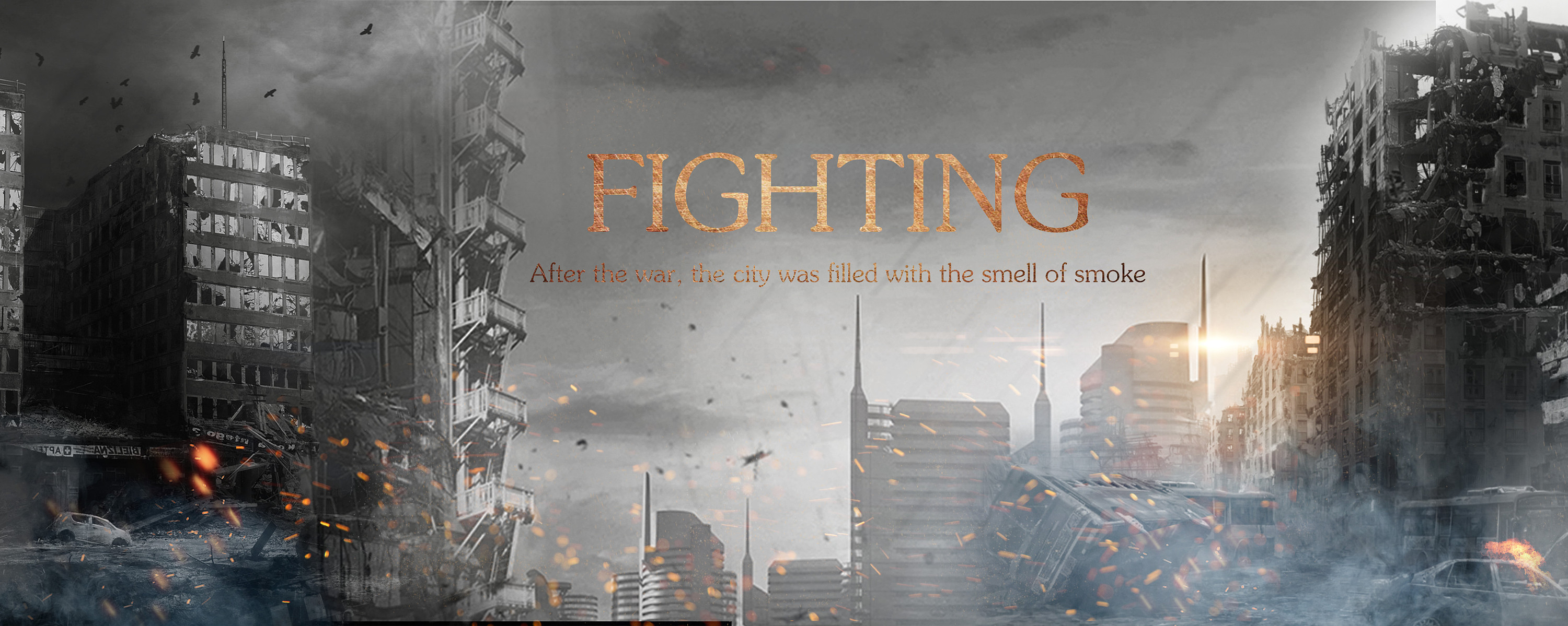 战争|平面|海报|lilian0212 - 临摹作品 - 站酷 (zcool)