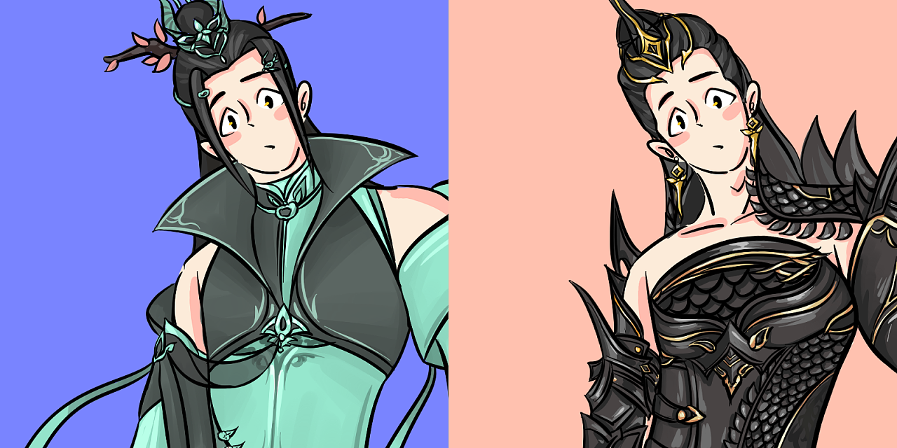 【剑三】鹤梦系列女装大佬