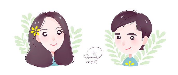 这是第二次找我画的客户啦~