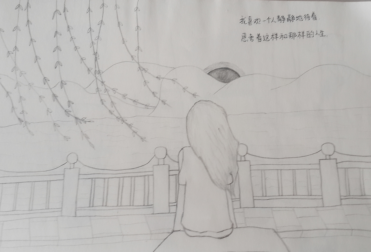 2013年9月份的原创手绘(记得那年还小,喜欢画原创)