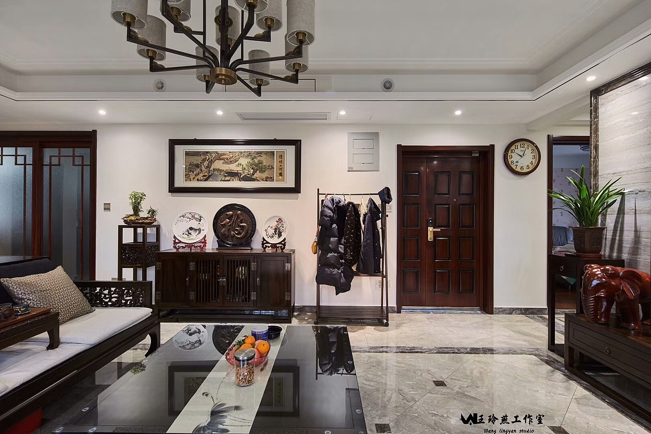 新中式實景（圖ZMTM5MTc3MDAw） - 家裝設計 - 站酷設計師zyjyxxzj原創(chuàng)素材 - 站酷ZCOOL