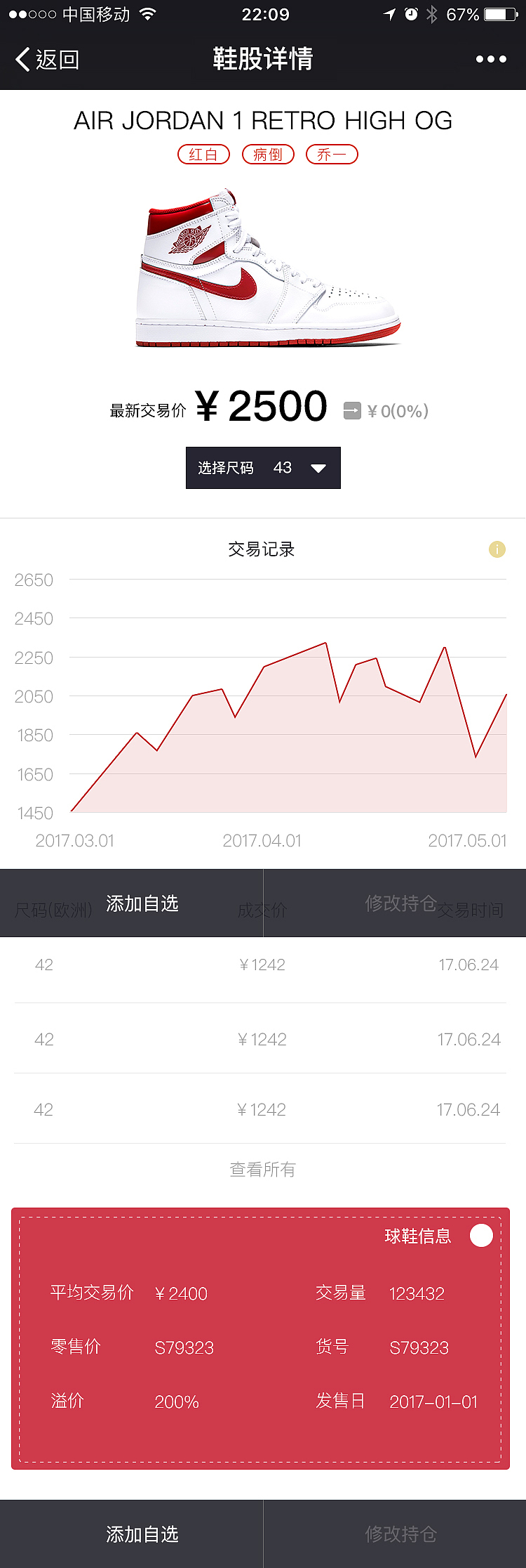 鞋股自选app（图ZMTQ2NTUyOTQ0） - APP界面 - 站酷设计师一首原创一段故事原创素材 - 站酷ZCOOL