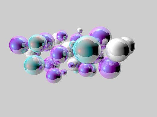 c4d动感音乐球