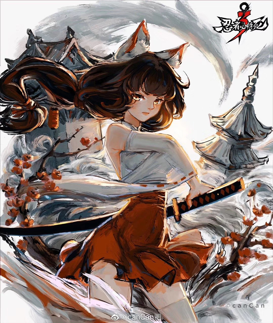 canCan画｜近期画的美少女鸭（图ZMjMzNjI4NjEy） - 游戏原画 - 站酷设计师__canCan__原创素材 - 站酷ZCOOL