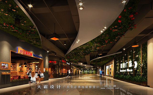 濮阳商场装修可参考原创设计效果图
