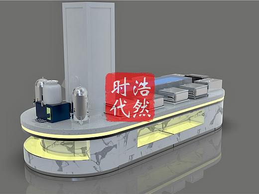 大理石酒店多功能自助展示台