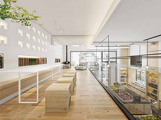 水果店效果图表现