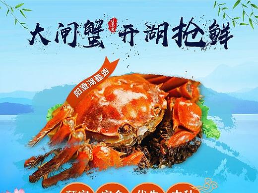 大闸蟹专题 大闸蟹海报