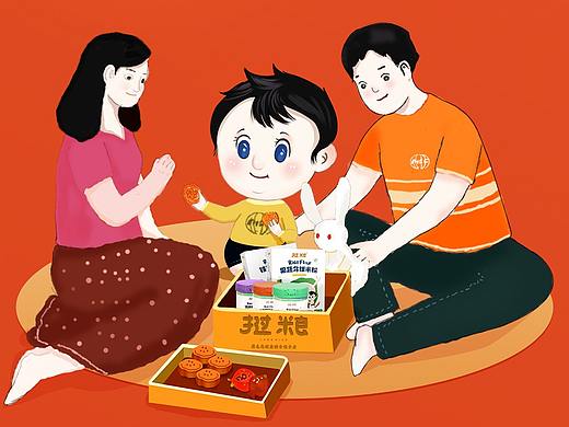 中秋節(jié)（個人主頁-ZNTUzMjQwODQ=） - 其他平面 - 站酷設(shè)計(jì)師打敗天真的是無邪原創(chuàng)素材 - 站酷ZCOOL