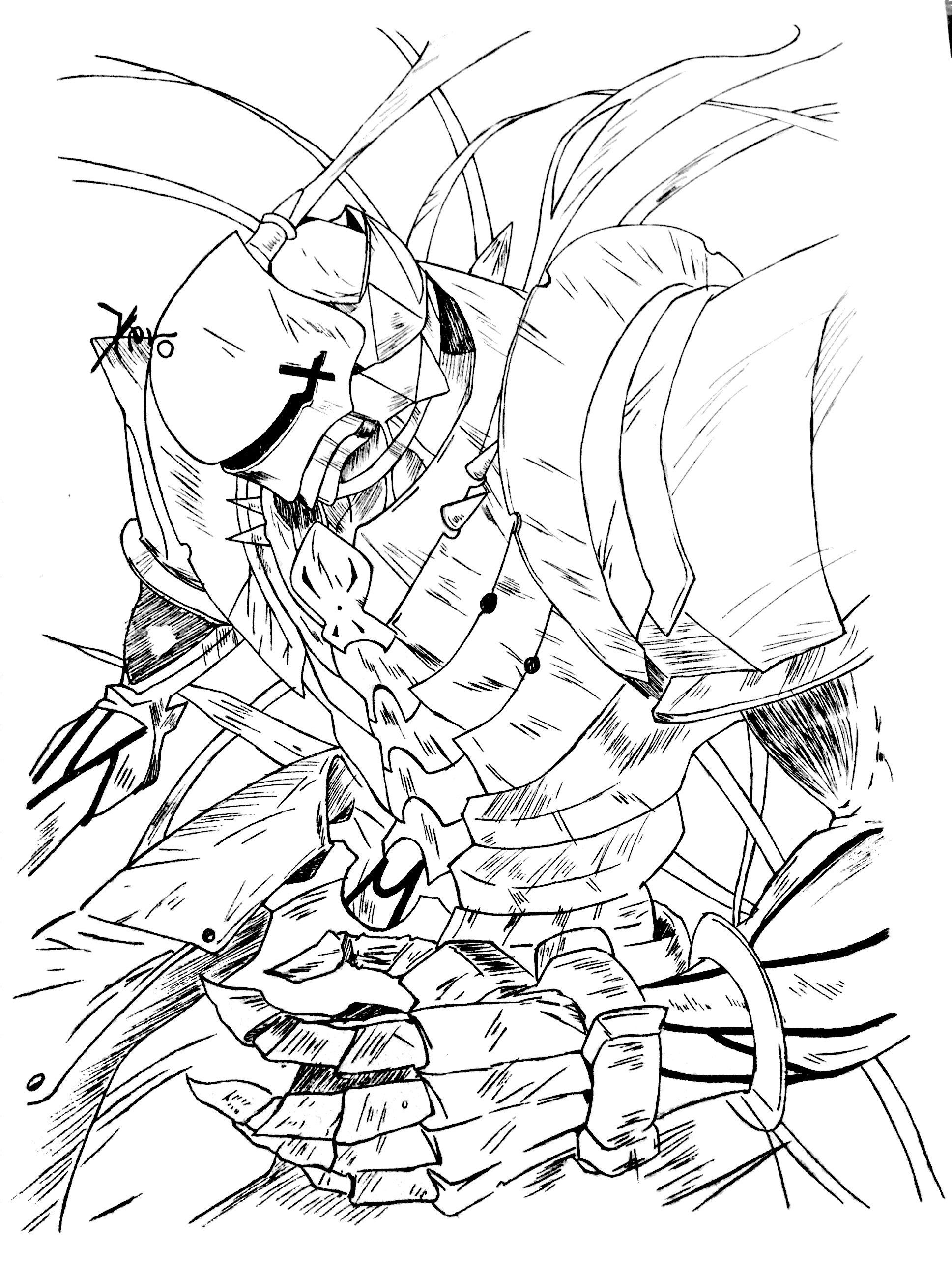 手绘-fate系列-berserker