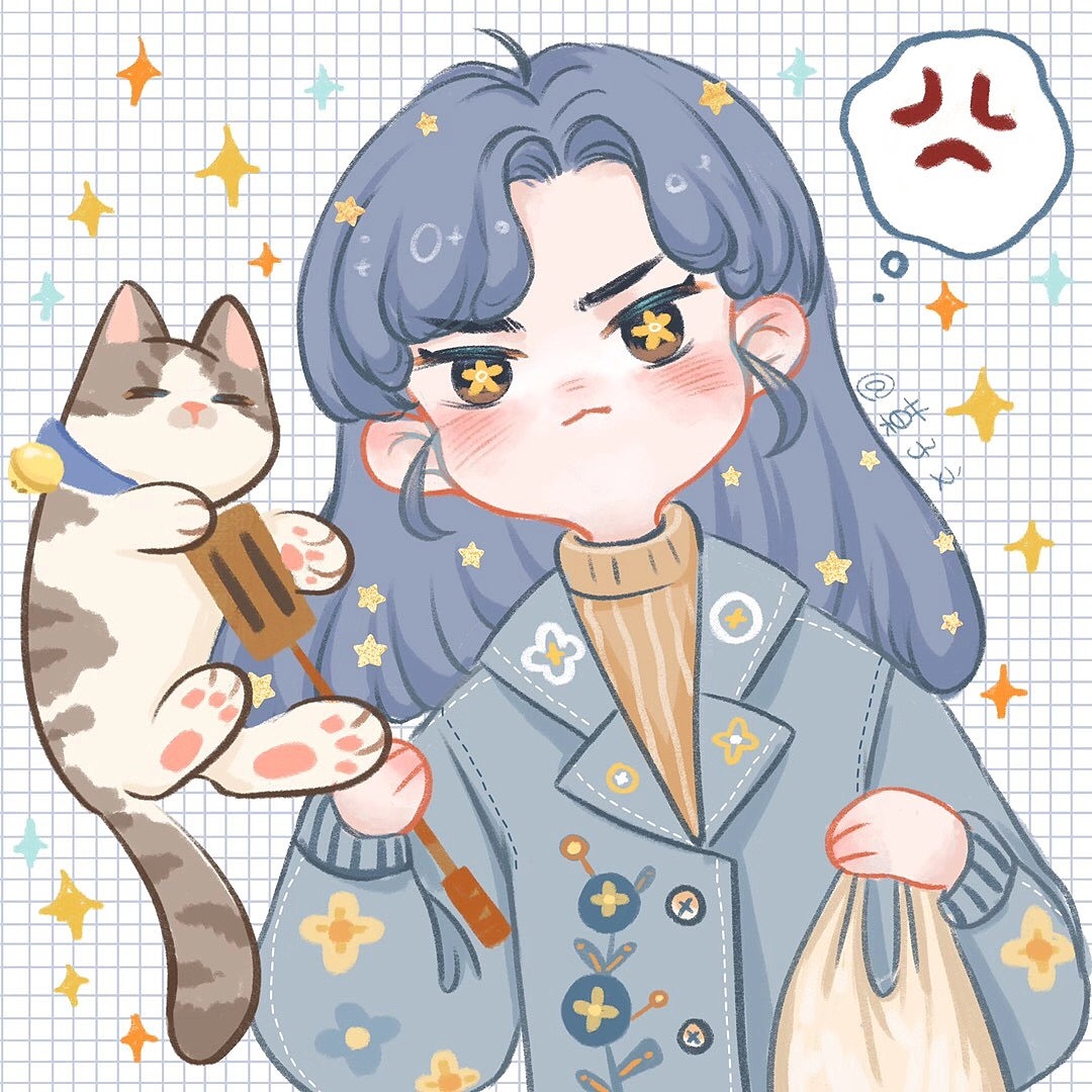 又画了个个个头像呀 (*ฅ́˘ฅ̀*)♡（图ZMjMxMTcxNzI4） - 艺术插画 - 站酷设计师莫子文原创素材 - 站酷ZCOOL