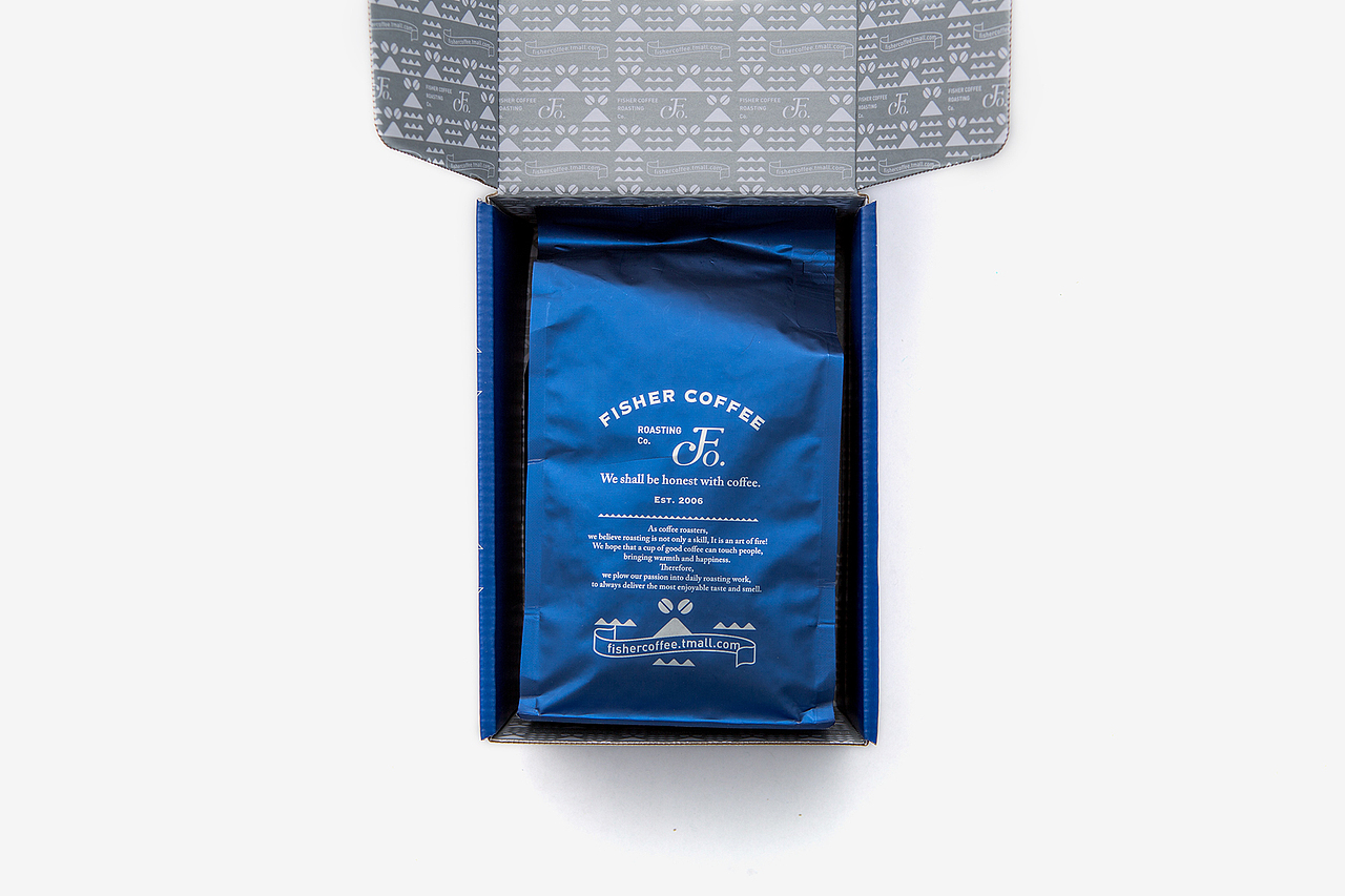 FISHER COFFEE品牌形象更新升级（图ZMTQ4MjkyMzI4） - 品牌 - 站酷设计师MMTeam满满特丸原创素材 - 站酷ZCOOL