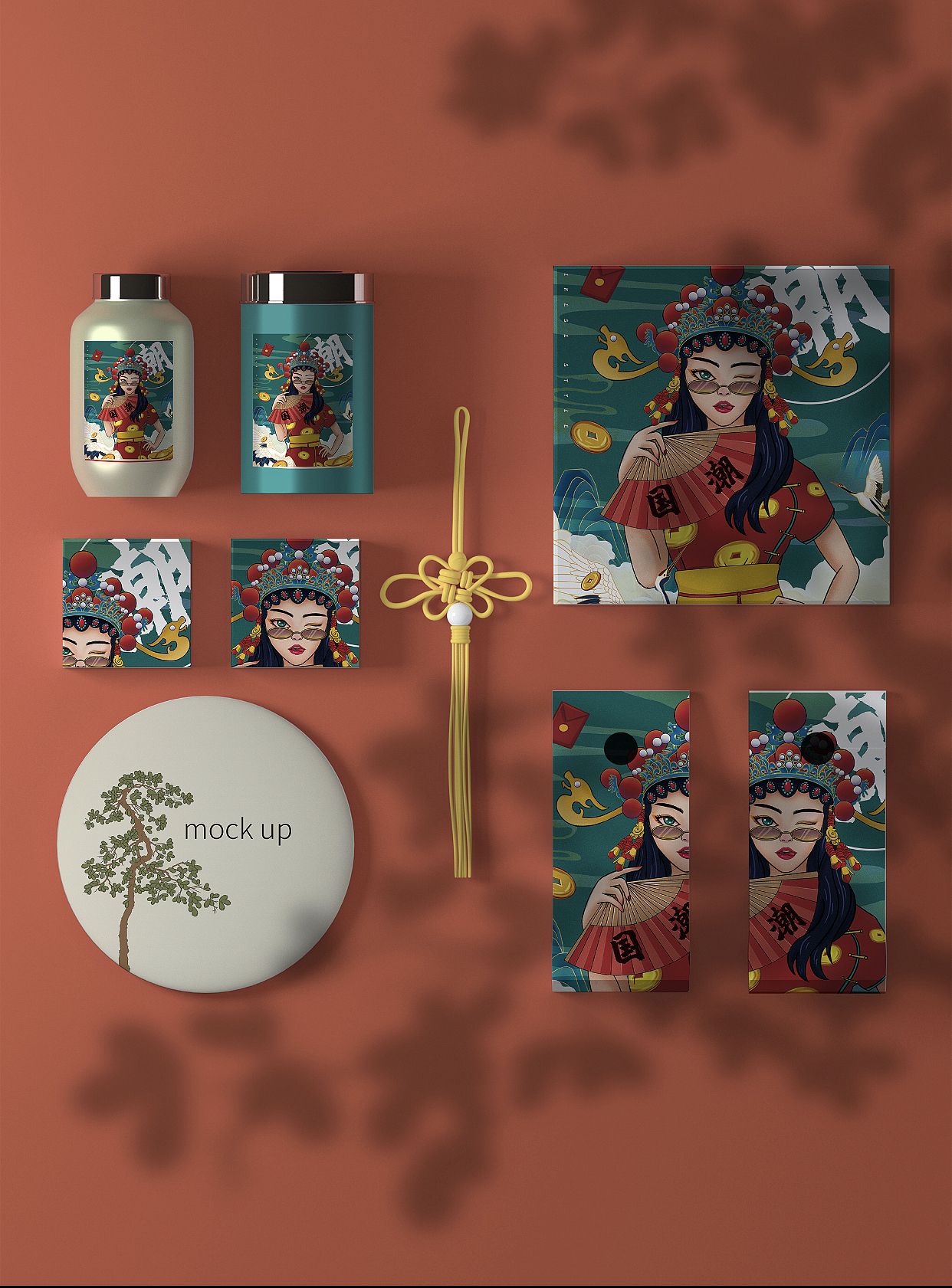 国潮（图ZMjg1MTkyMTg4） - 创作习作 - 站酷设计师賈大叔_原创素材 - 站酷ZCOOL