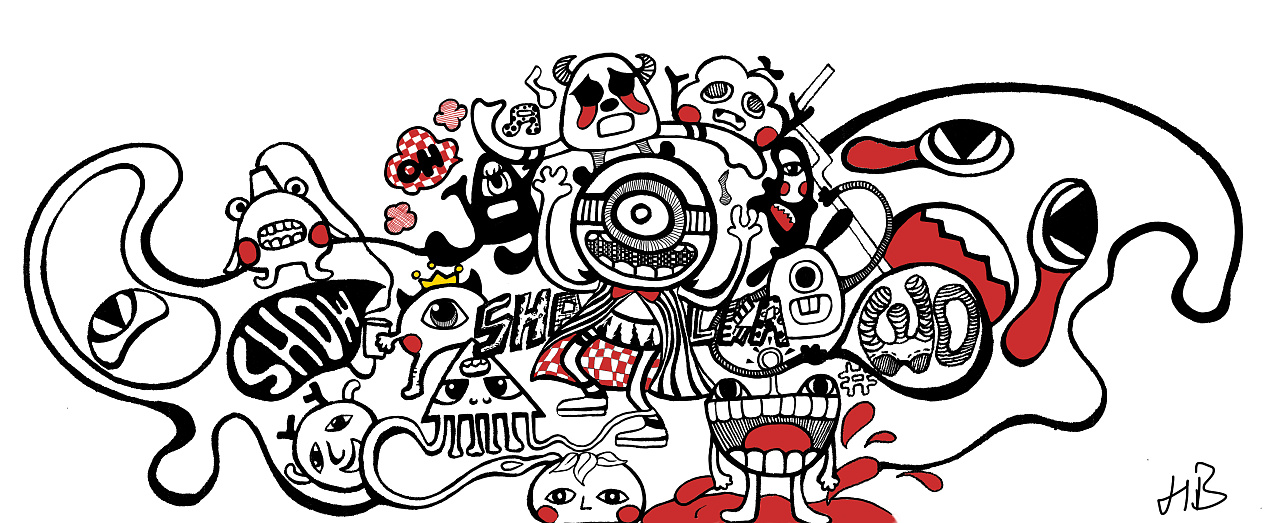 小怪兽|插画|涂鸦/潮流|vaibing - 原创作品 - 站酷 (zcool)