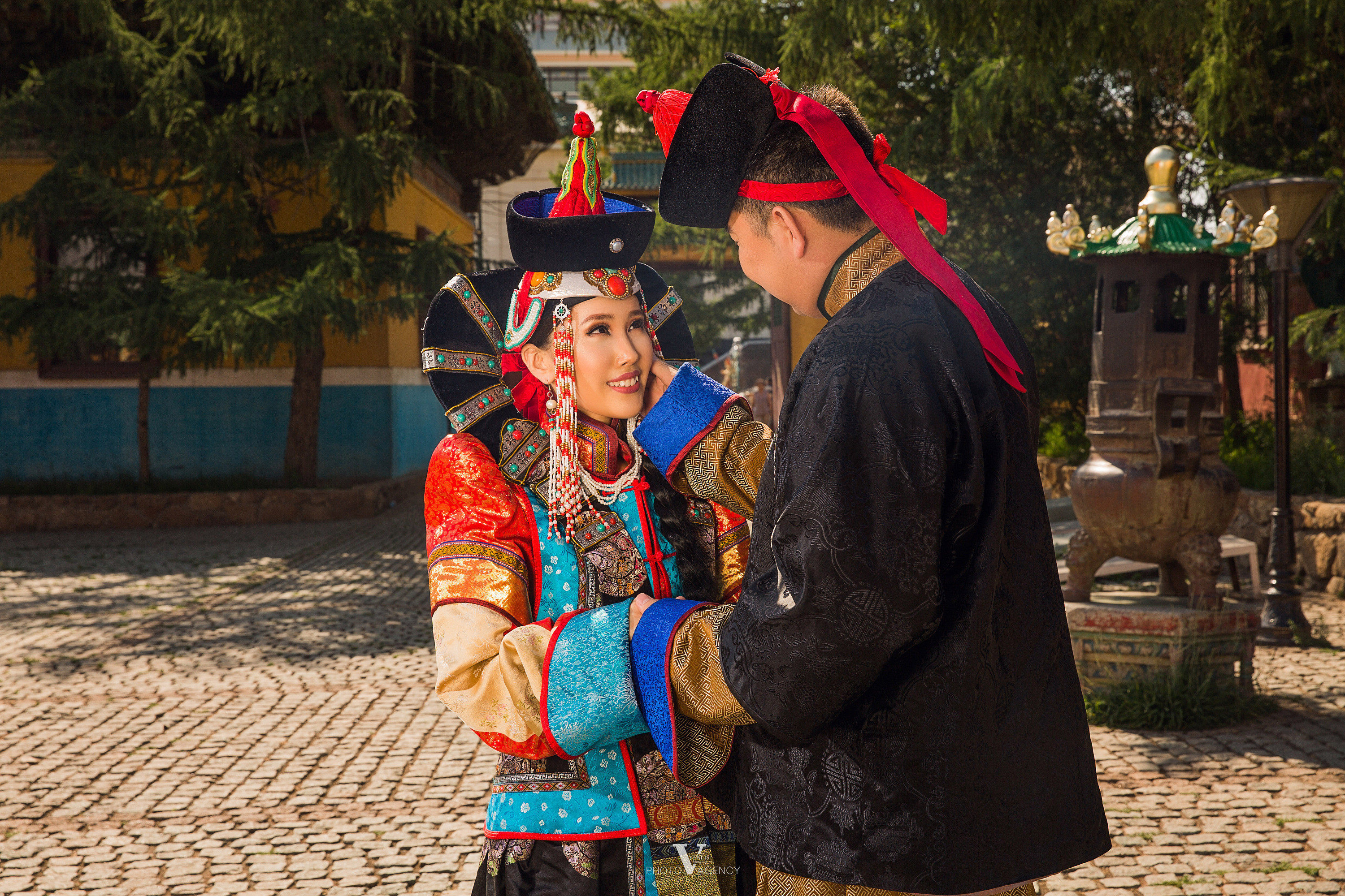 蒙古族风光 婚纱 结婚照