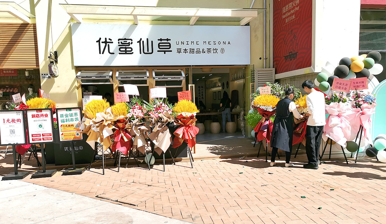 仙草品牌-茶饮品牌设计