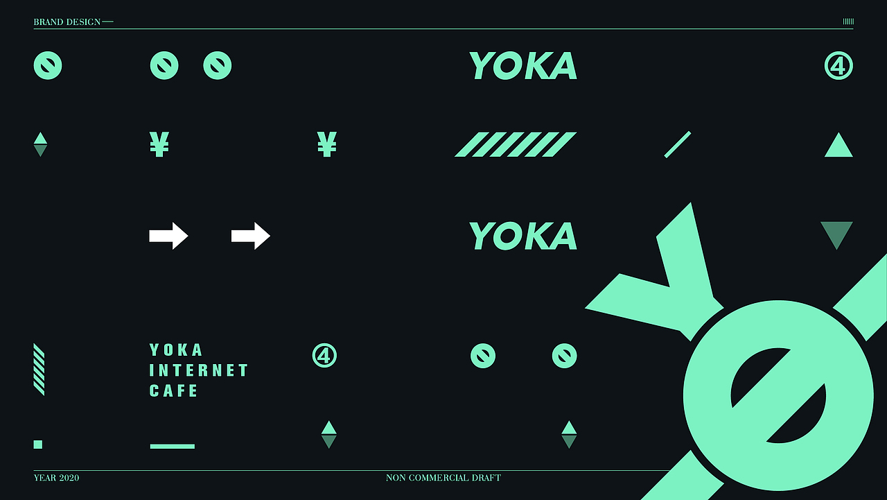 YOKA-游咖网咖（图ZMTk2MTg2MjQ4） - 品牌 - 站酷设计师BTW_CHEN原创素材 - 站酷ZCOOL