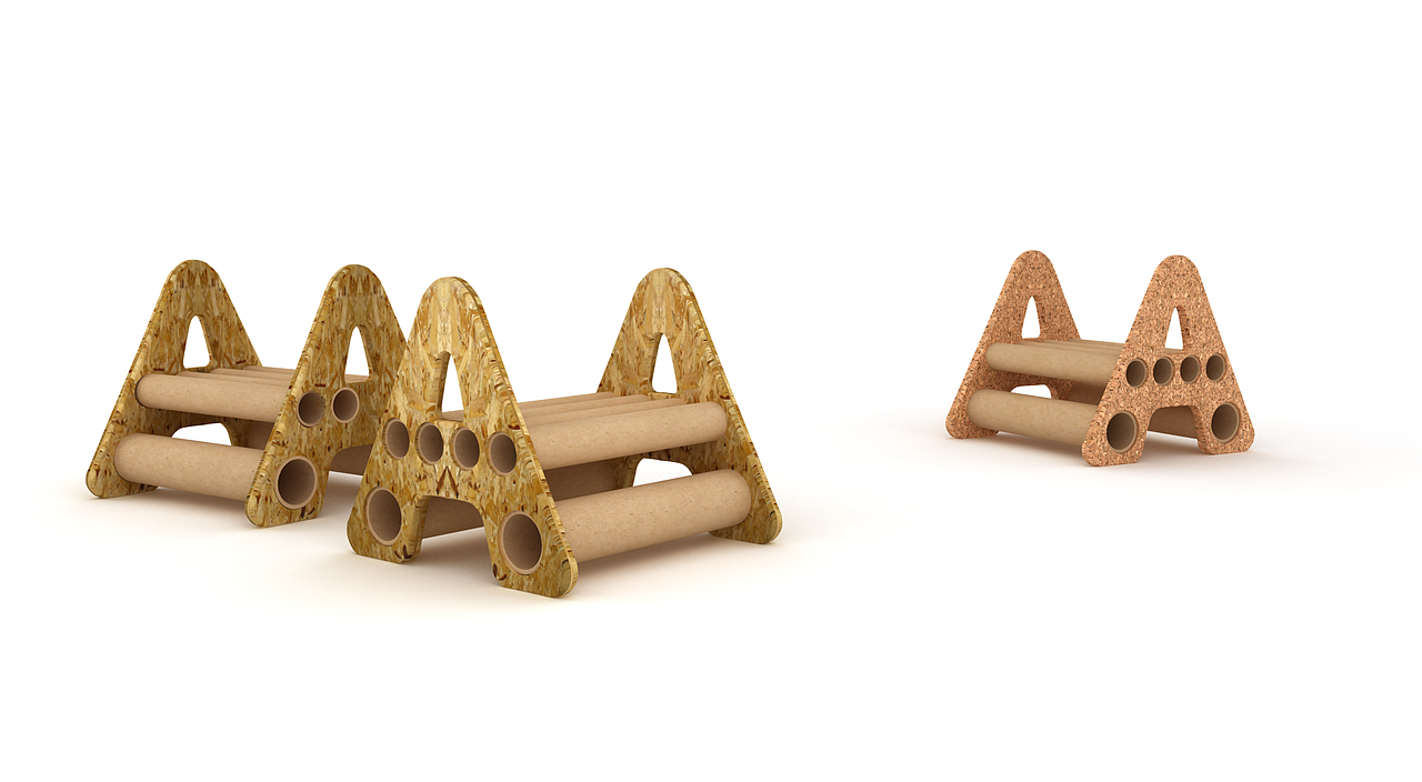 瓦楞纸板家具产品设计