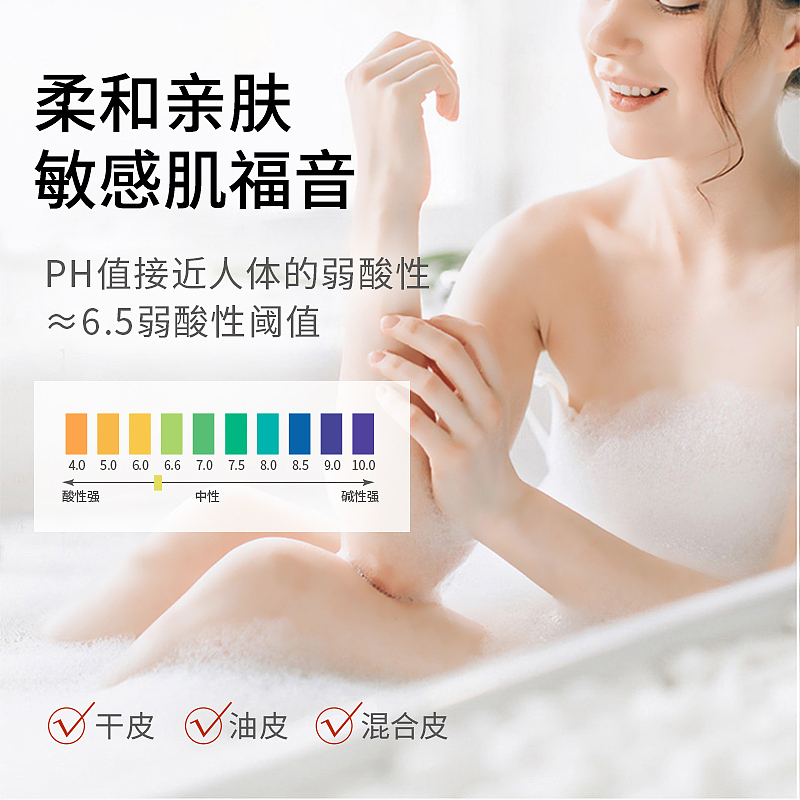 仁和 银离子净肤沐浴露主图