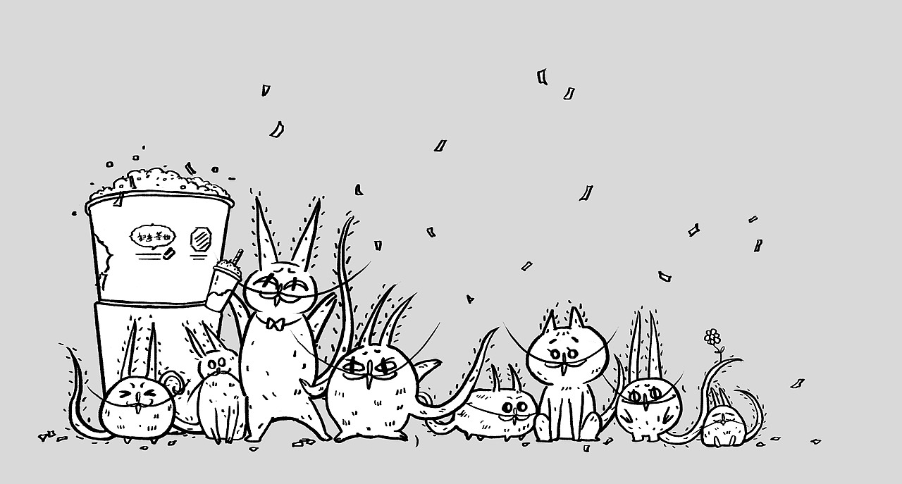 茶颜悦色X长沙市博物馆X长沙银行联名活动物料设计