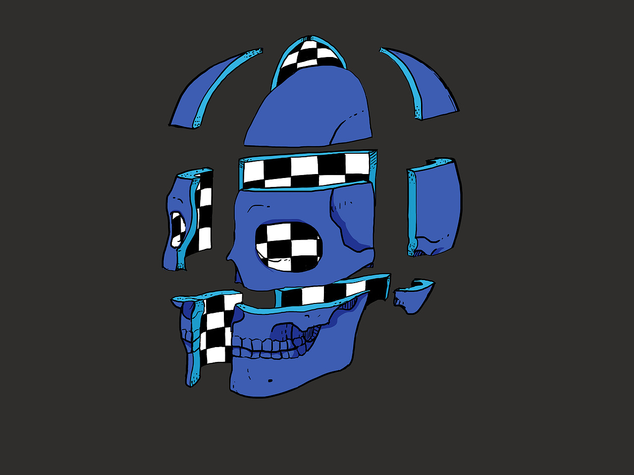 蓝色骨头,食髓知味