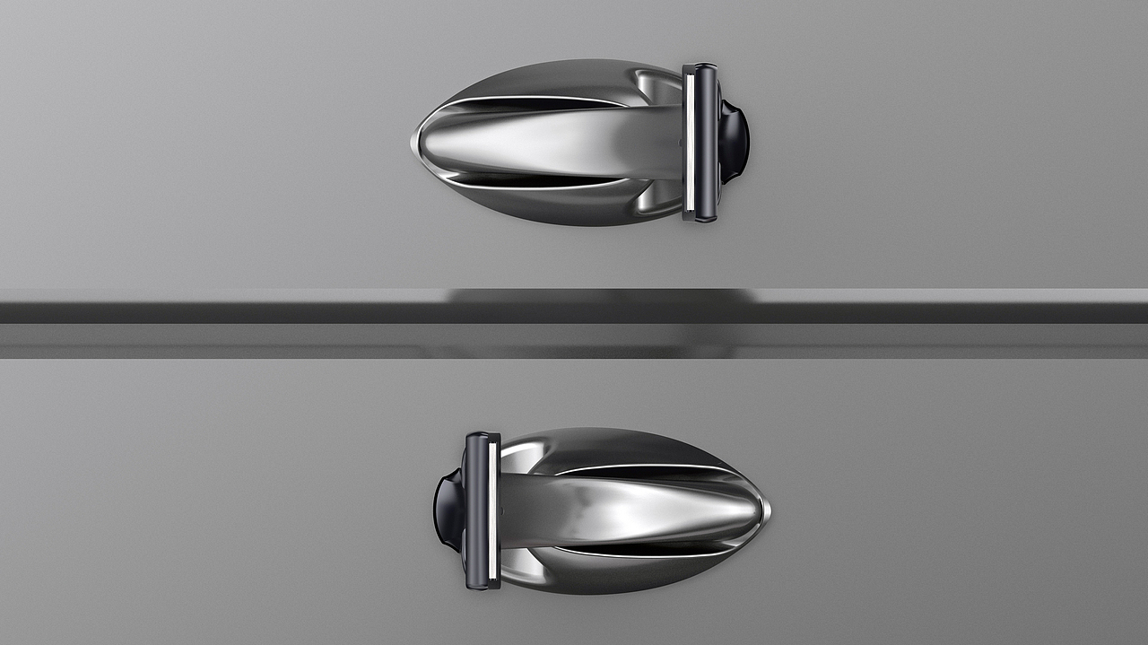 手动磁吸剃须刀