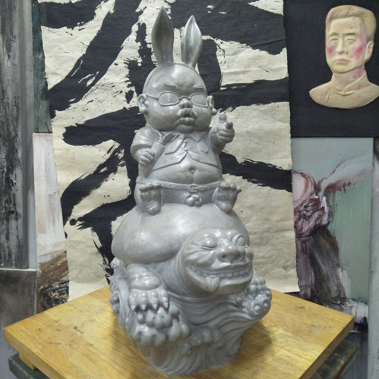 新龟兔赛跑铸铜泥稿（图ZMTQwNzIwOTMy） - 雕塑 - 站酷设计师Z29165740原创素材 - 站酷ZCOOL