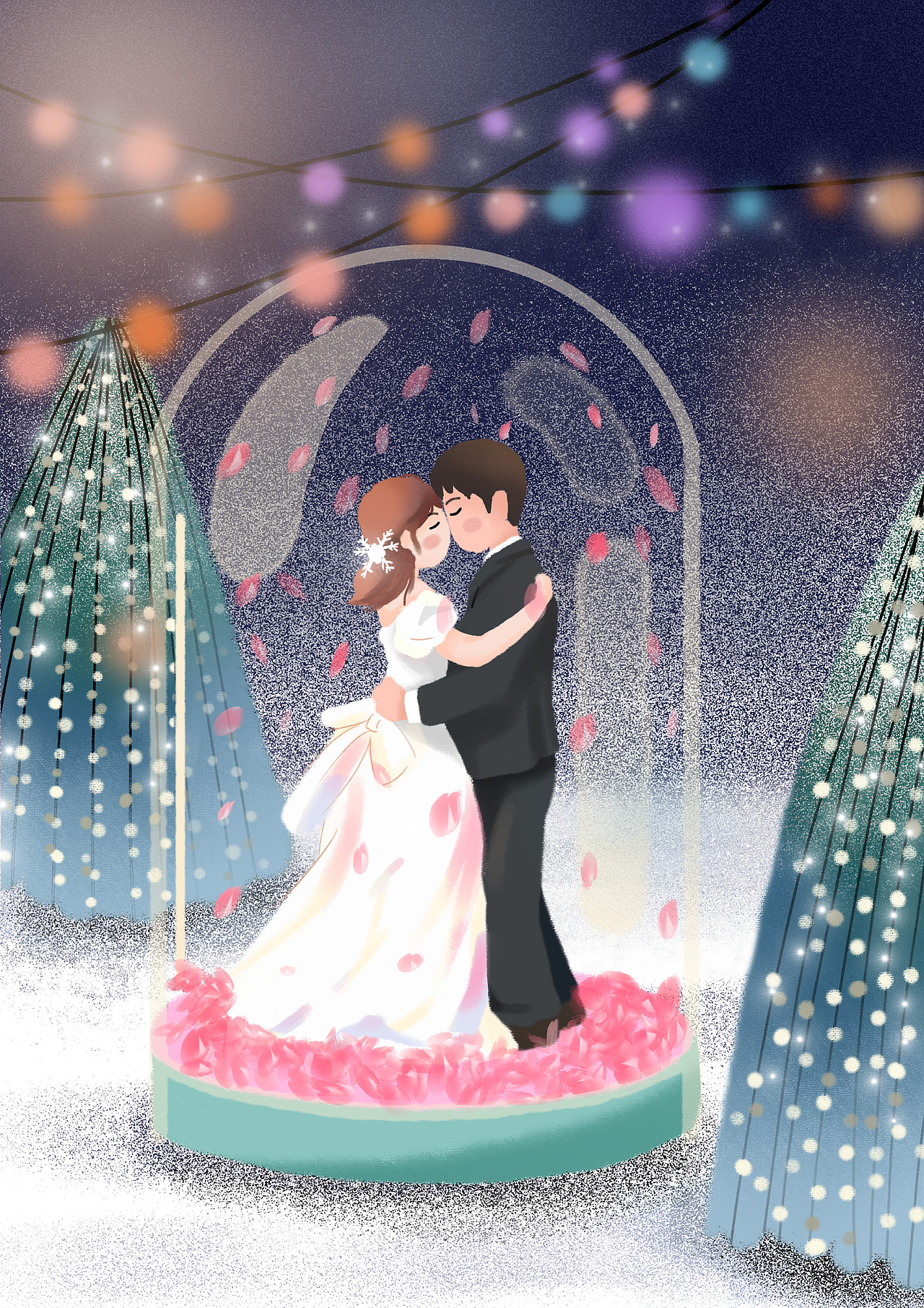 初雪是天空对大地的告白,定格一生的誓言——小雪