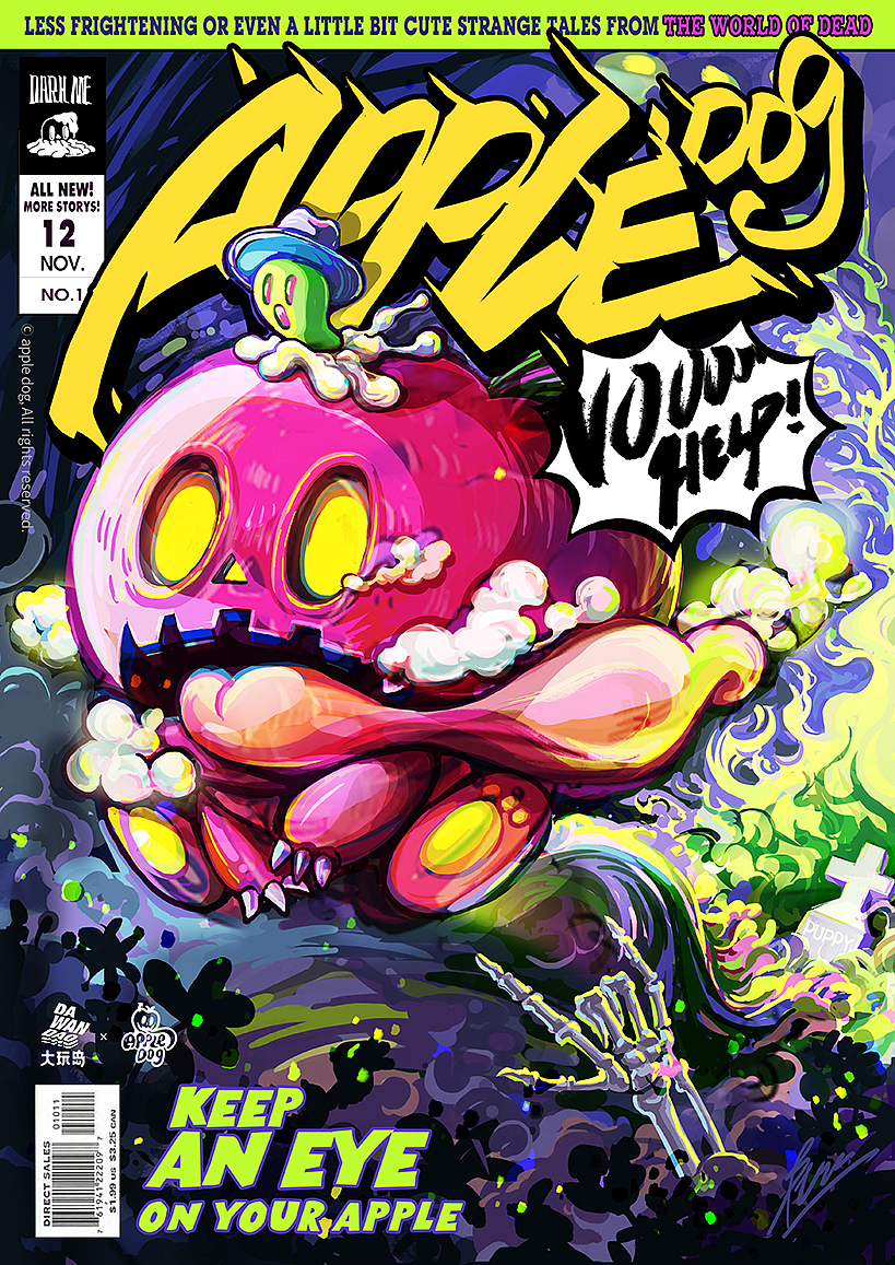 appledog插画reborn重生