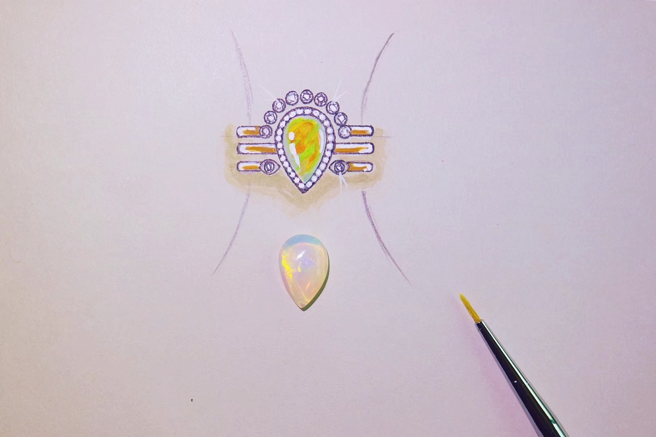 2年前 27 0 0 杭州  |  手工艺人 欧珀戒指手绘设计 原创  -  手工艺