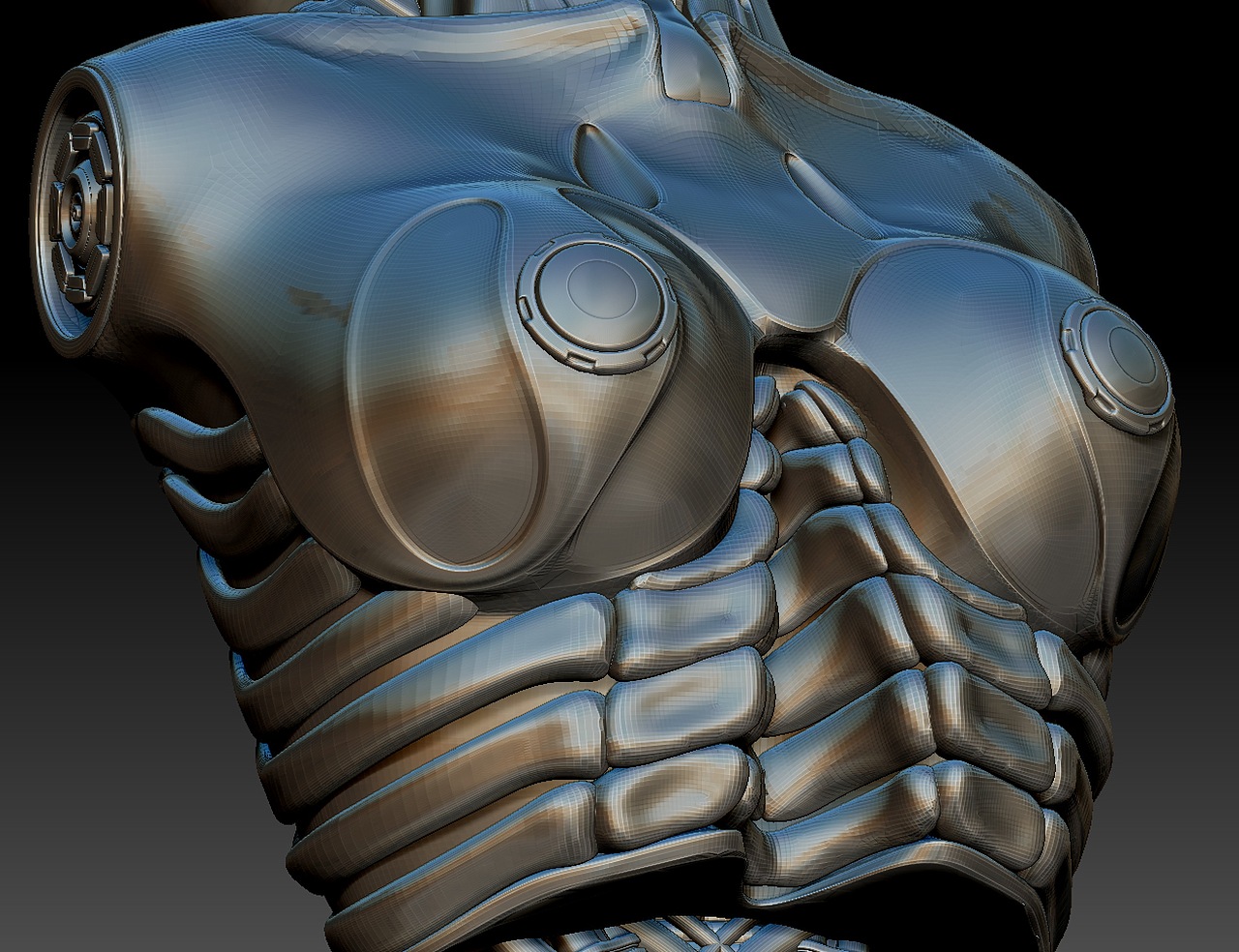 墨生 ALIEN胸像（图ZMTk3MTE1NTM2） - 人物/生物 - 站酷设计师zkd12原创素材 - 站酷ZCOOL