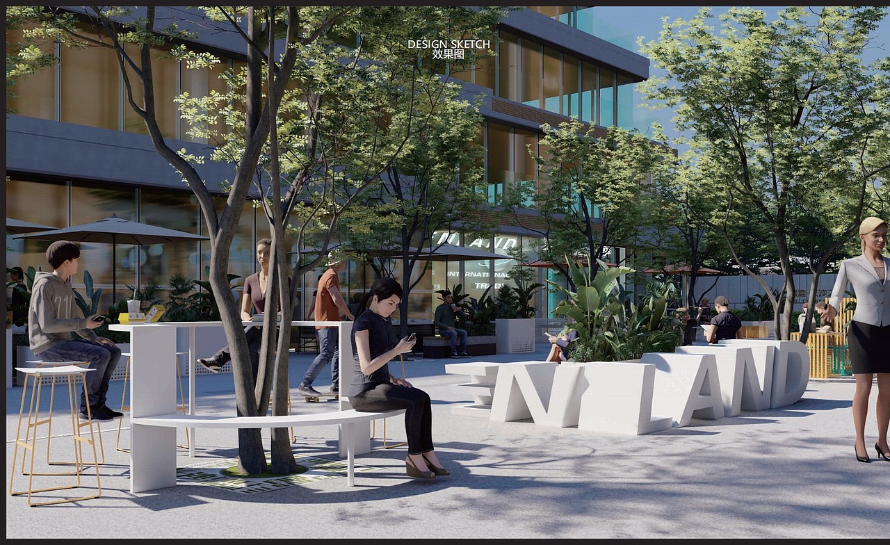 商业氛围营造（图ZMzA0ODIxOTg0） - 商业空间设计 - 站酷设计师501C设计工作室原创素材 - 站酷ZCOOL