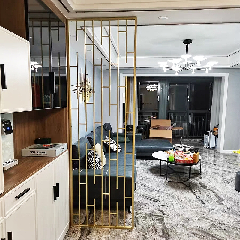 新北欧金属屏风创意不锈钢屏风隔断（图ZMjUzNTAwNDQ4） - 其他 - 站酷设计师高档金属制品原创素材 - 站酷ZCOOL