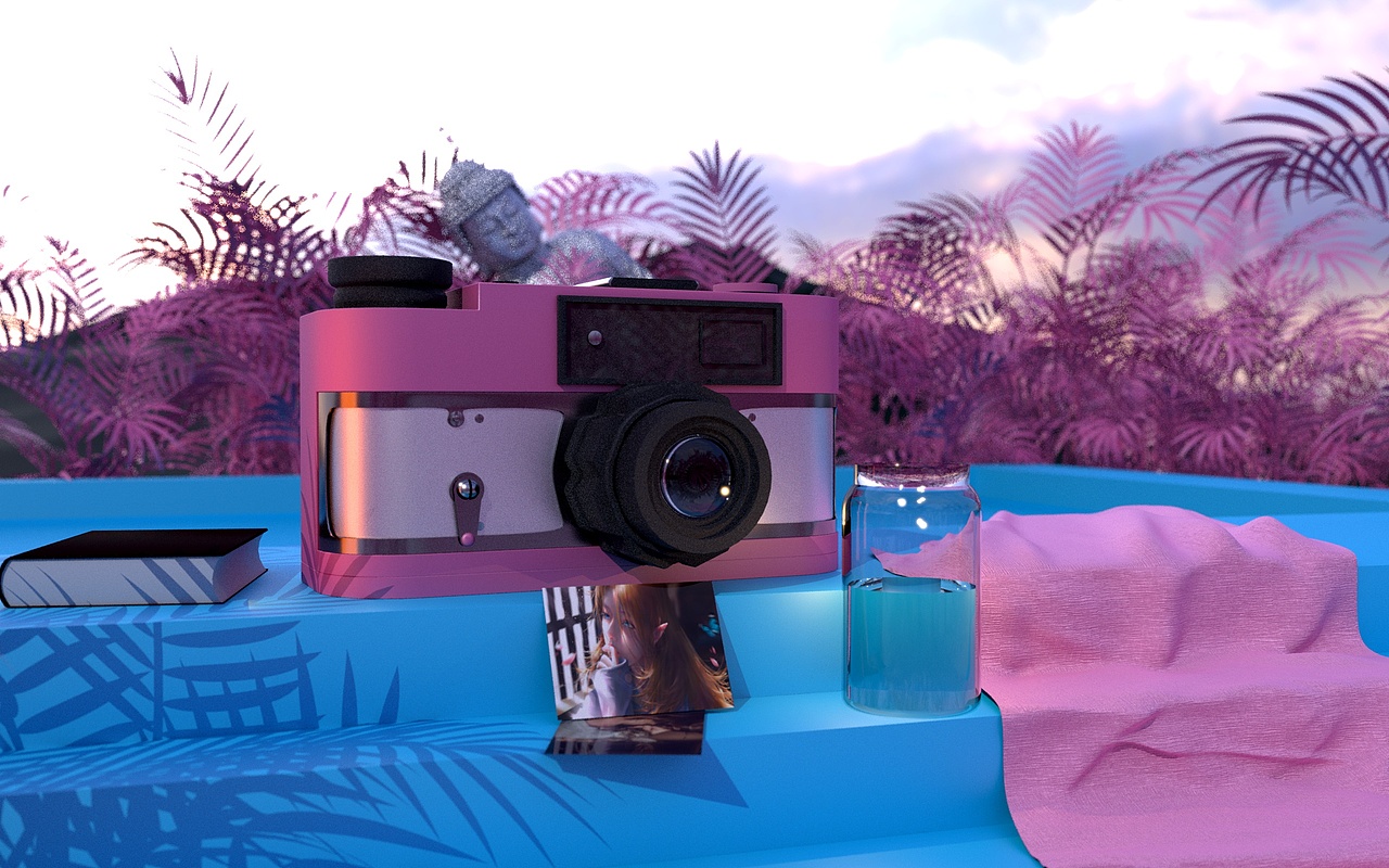 C4D-Arnold 相机静帧渲染