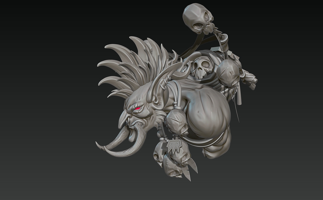 Warcraft Troll（图ZMjg3NjI5NzQw） - 人物/生物 - 站酷设计师HAKULAA原创素材 - 站酷ZCOOL