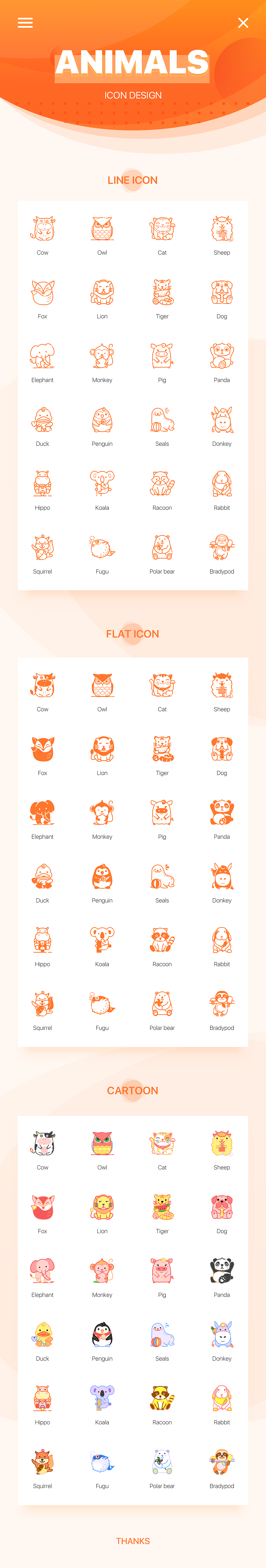 图标设计-动物（图ZMTI0NjEzMjU2） - 图标 - 站酷设计师蓝胖孑原创素材 - 站酷ZCOOL