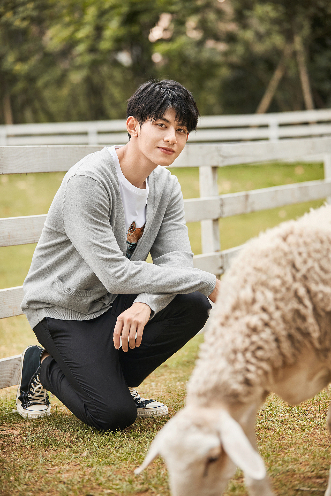 泳池，草地和羊驼（图ZMjE1MzYxNzIw） - 人像摄影 - 站酷设计师WaiTinG0417原创素材 - 站酷ZCOOL