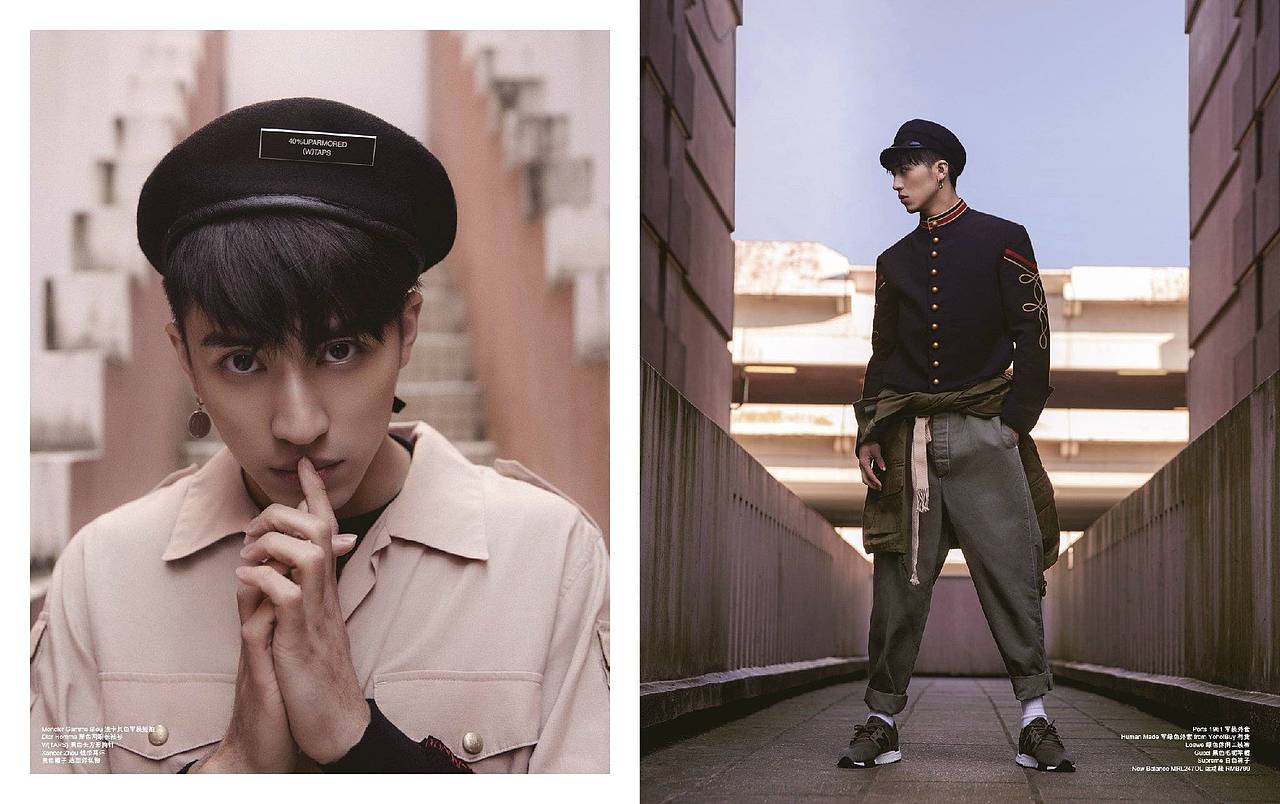 白洛因的军人风范