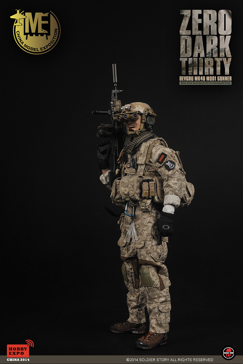 美军DEVGRU- MK46 MOD1机鎗手 -猎杀本拉登（图ZMTExMDE5MjA0） - 手办/模玩 - 站酷设计师SoldierStory原创素材 - 站酷ZCOOL